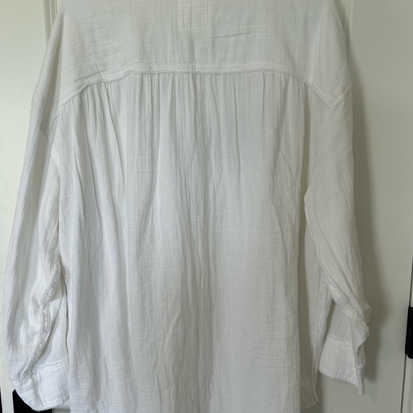 Aerie White, Oversized Shirt - Picture 10 of 13